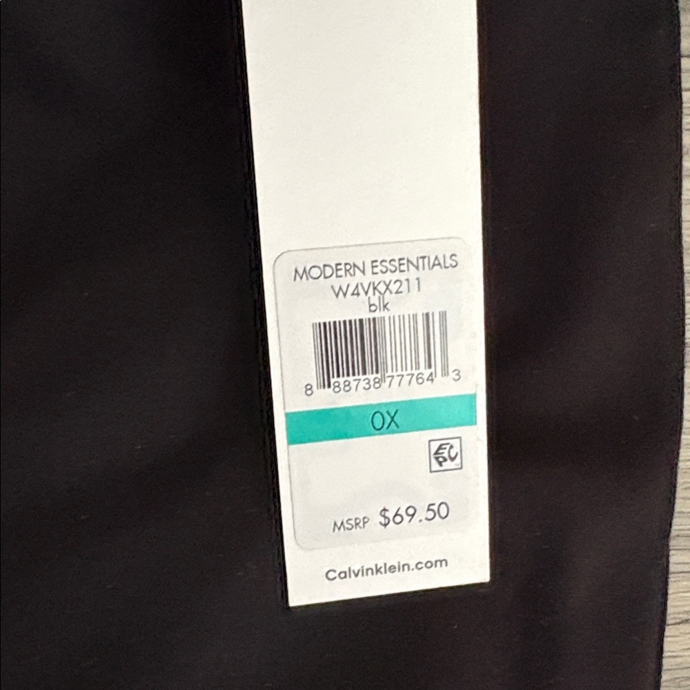 Calvin Klein Womens Black Modern Essentials Ponte Pants Size 0X NWT - Picture 10 of 13